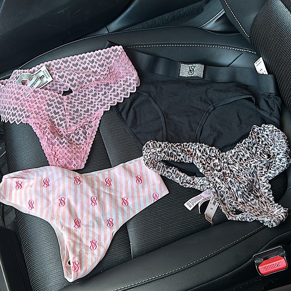 Victoria’s Secret underwear bundle  (4 pairs total)
all brand new with tags